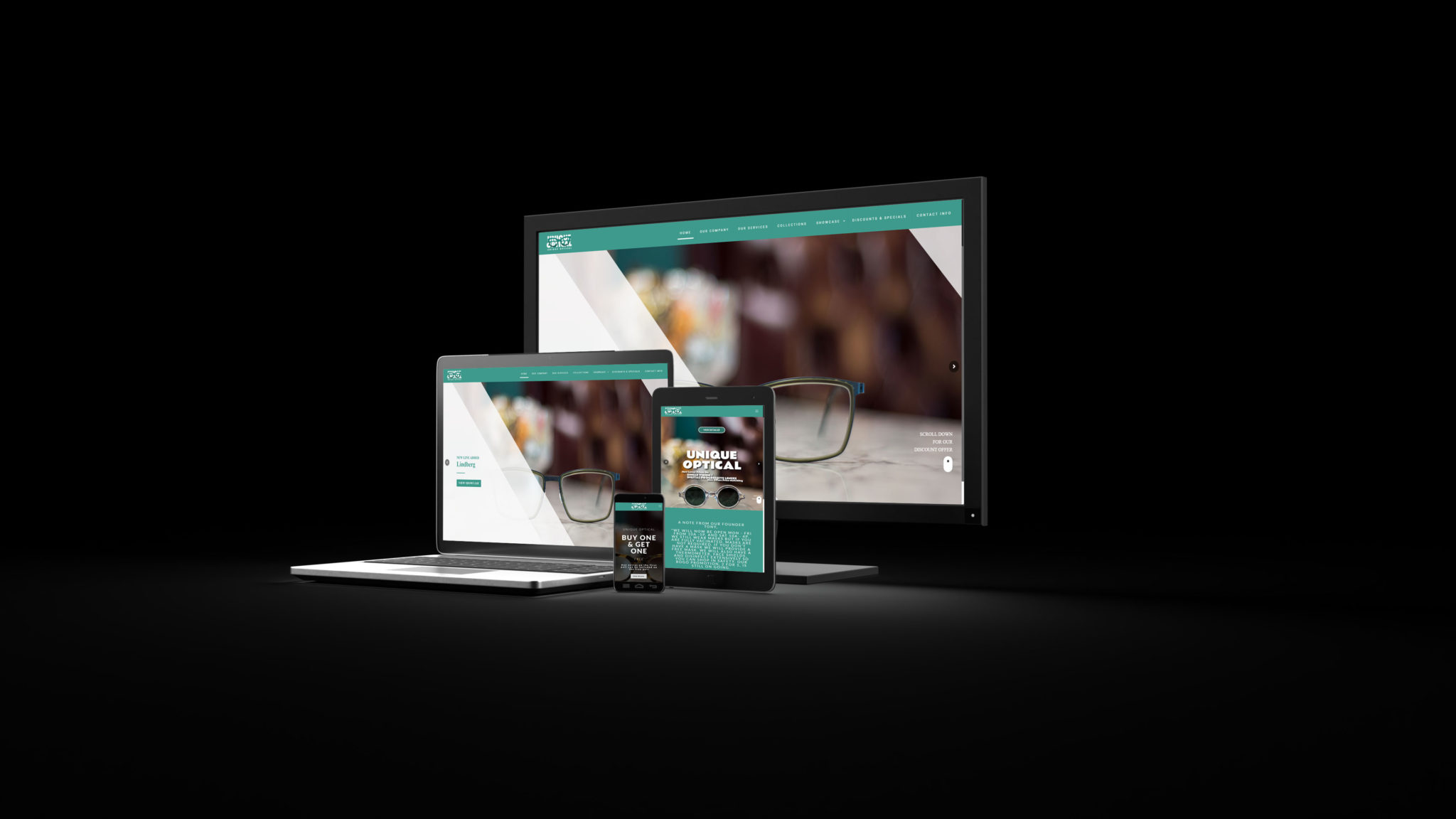 unique-optical-diesigner-eyewear-website-device-mockup-responsive-design