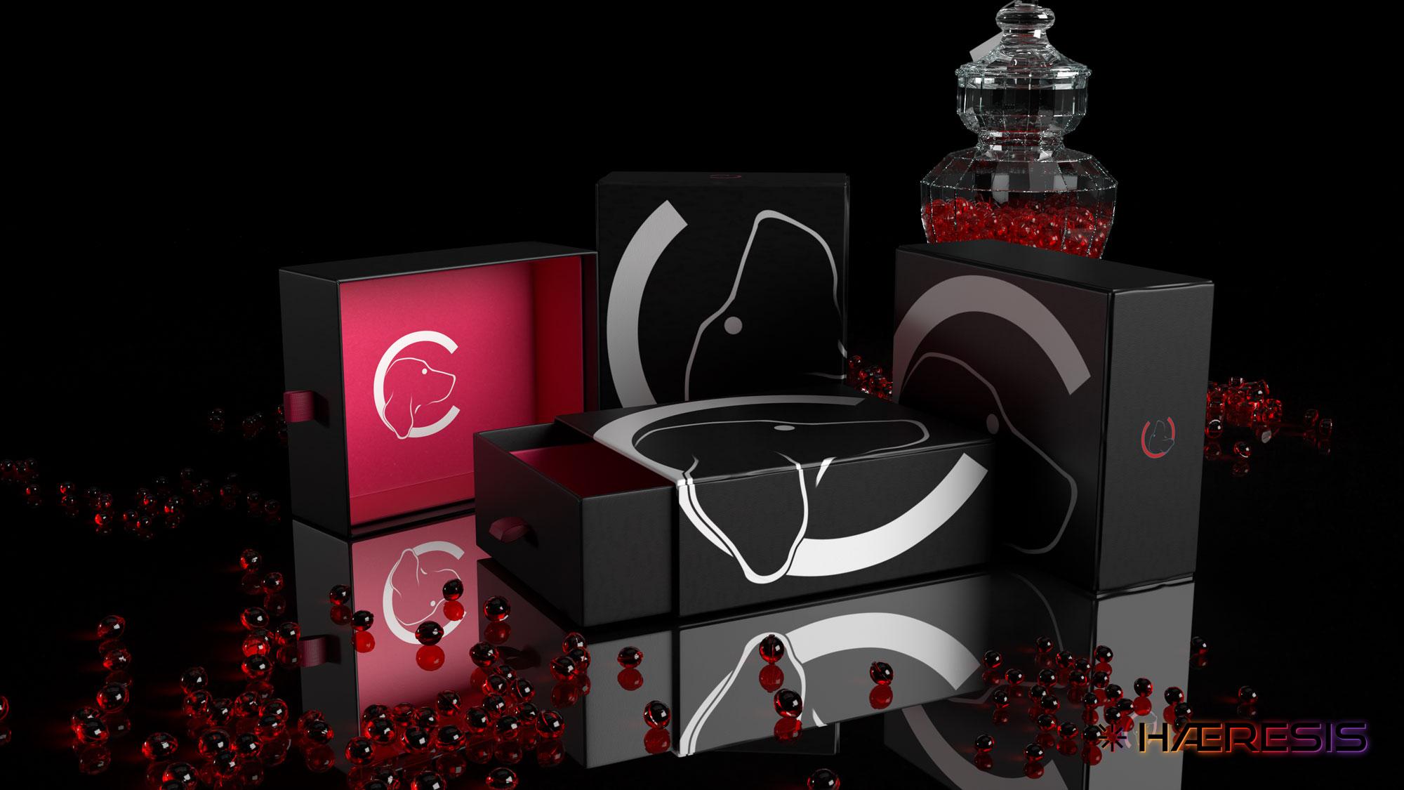 Product packaging concept for a comic book based subscription box